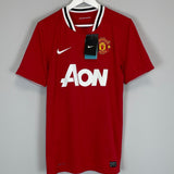 Shop 2011/12 MANCHESTER UNITED CHICHARITO #14 *BNWT* HOME SHIRT (S) NIKE, classic football shirts, vintage football shirts & retro soccer jerseys at Cult Kits