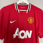 Shop 2011/12 MANCHESTER UNITED CHICHARITO #14 HOME SHIRT (L) NIKE, classic football shirts, vintage football shirts & retro soccer jerseys at Cult Kits