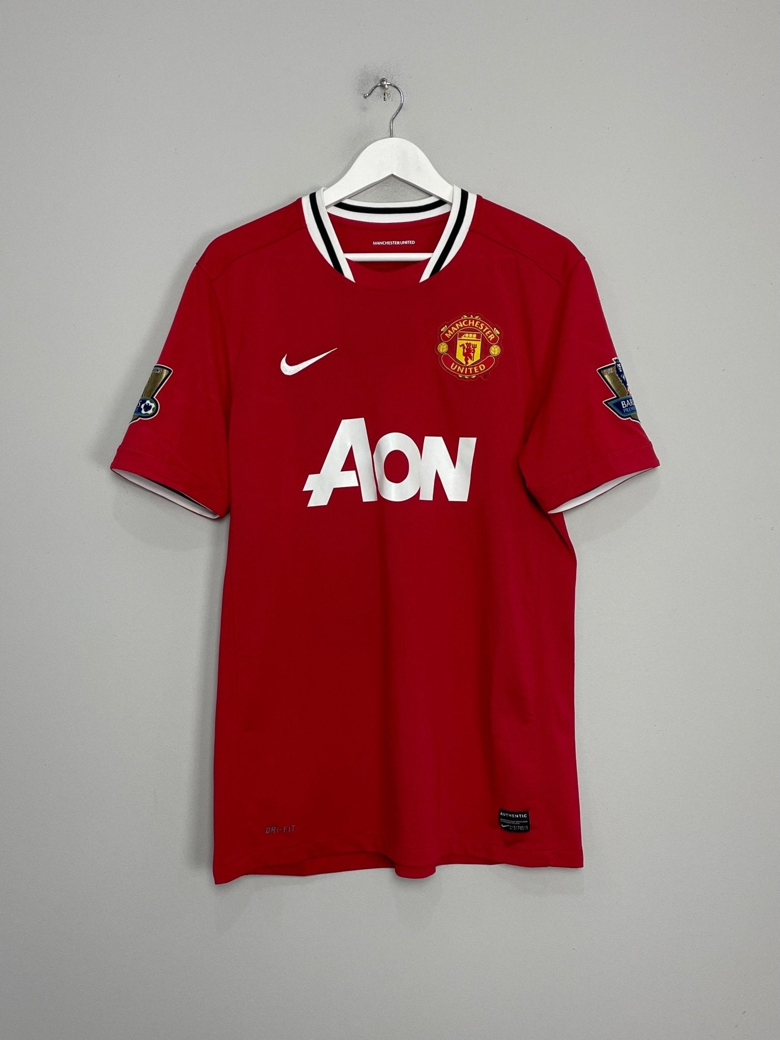 2011/12 MANCHESTER UNITED FERDINAND #5 HOME SHIRT (L) NIKE – Cult Kits