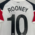 Shop 2011/12 MANCHESTER UNITED ROONEY #10 AWAY SHIRT (S) NIKE, classic football shirts, vintage football shirts & retro soccer jerseys at Cult Kits