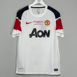 Shop 2011/12 MANCHESTER UNITED ROONEY #10 AWAY SHIRT (S) NIKE, classic football shirts, vintage football shirts & retro soccer jerseys at Cult Kits