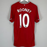 2011/12 MANCHESTER UNITED ROONEY 10 HOME SHIRT (L) NIKE - Cult Kits - Large - Buy Vintage Football Shirts, Authentic Retro Football Shirts For Sale, Classic Football Shirts & Soccer Jersey