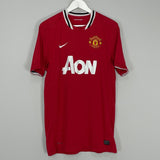 Shop 2011/12 MANCHESTER UNITED ROONEY #10 HOME SHIRT (L) NIKE, classic football shirts, vintage football shirts & retro soccer jerseys at Cult Kits