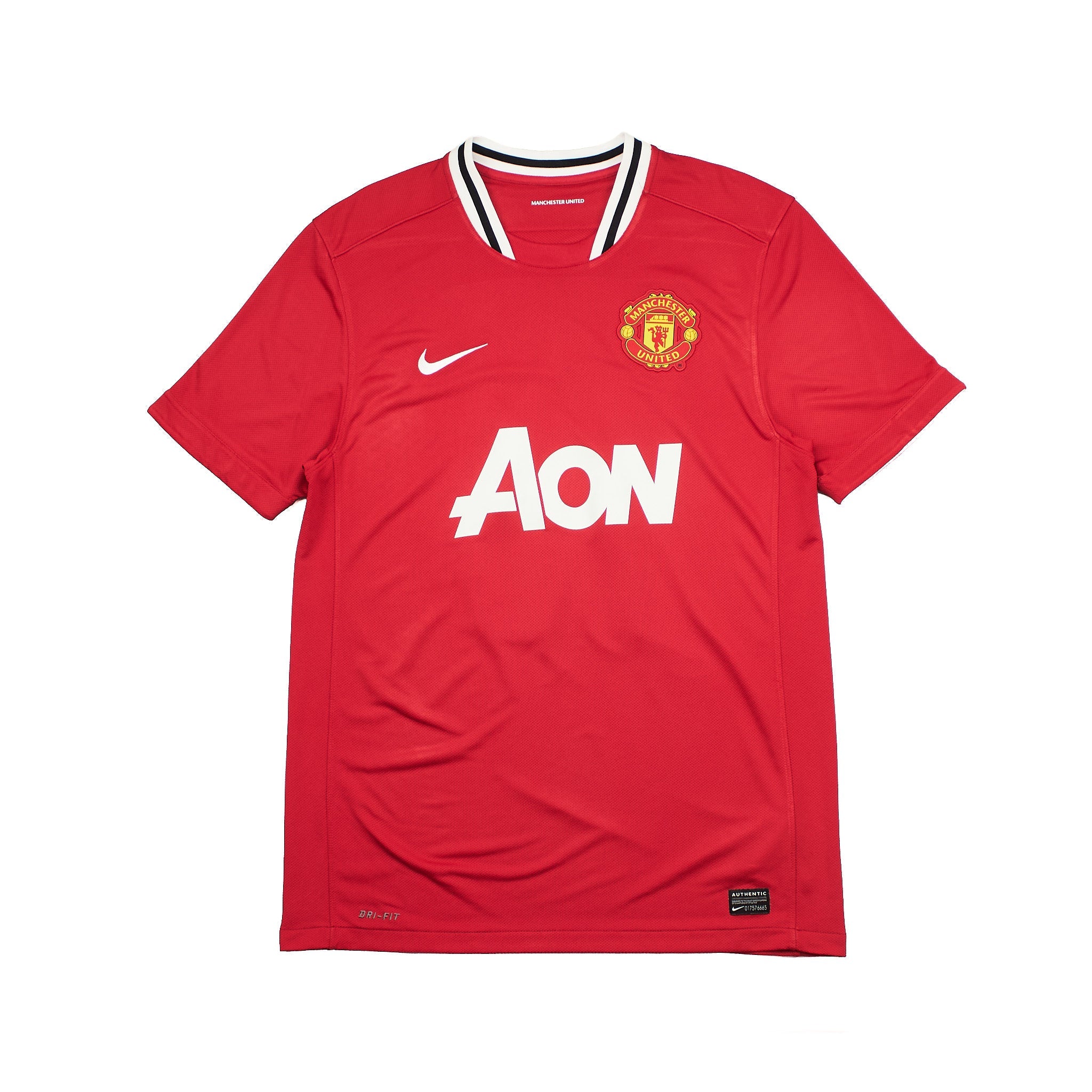 Buy 2011/12 Manchester United Rooney 10 Home Shirt (L) Nike ~ Free worldwide shipping ~ Authentic Vintage Football Shirts from Cult Kits