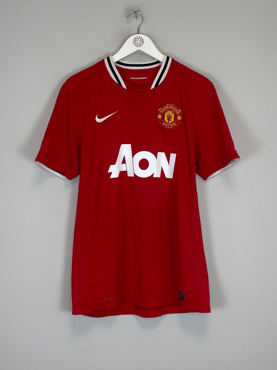 2011/12 MANCHESTER UNITED ROONEY 10 HOME SHIRT (L) NIKE - Cult Kits - Large - Buy Vintage Football Shirts, Authentic Retro Football Shirts For Sale, Classic Football Shirts & Soccer Jersey
