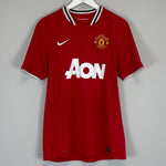 2011/12 MANCHESTER UNITED ROONEY 10 HOME SHIRT (L) NIKE - Cult Kits - Large - Buy Vintage Football Shirts, Authentic Retro Football Shirts For Sale, Classic Football Shirts & Soccer Jersey