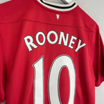 2011/12 MANCHESTER UNITED ROONEY 10 HOME SHIRT (L) NIKE - Cult Kits - Large - Buy Vintage Football Shirts, Authentic Retro Football Shirts For Sale, Classic Football Shirts & Soccer Jersey