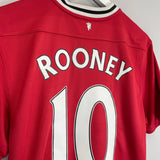 2011/12 MANCHESTER UNITED ROONEY 10 HOME SHIRT (L) NIKE - Cult Kits - Large - Buy Vintage Football Shirts, Authentic Retro Football Shirts For Sale, Classic Football Shirts & Soccer Jersey