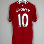 2011/12 MANCHESTER UNITED ROONEY 10 HOME SHIRT (M) NIKE - Cult Kits - Medium - Buy Vintage Football Shirts, Authentic Retro Football Shirts For Sale, Classic Football Shirts & Soccer Jersey