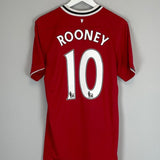 2011/12 MANCHESTER UNITED ROONEY 10 HOME SHIRT (M) NIKE - Cult Kits - Medium - Buy Vintage Football Shirts, Authentic Retro Football Shirts For Sale, Classic Football Shirts & Soccer Jersey