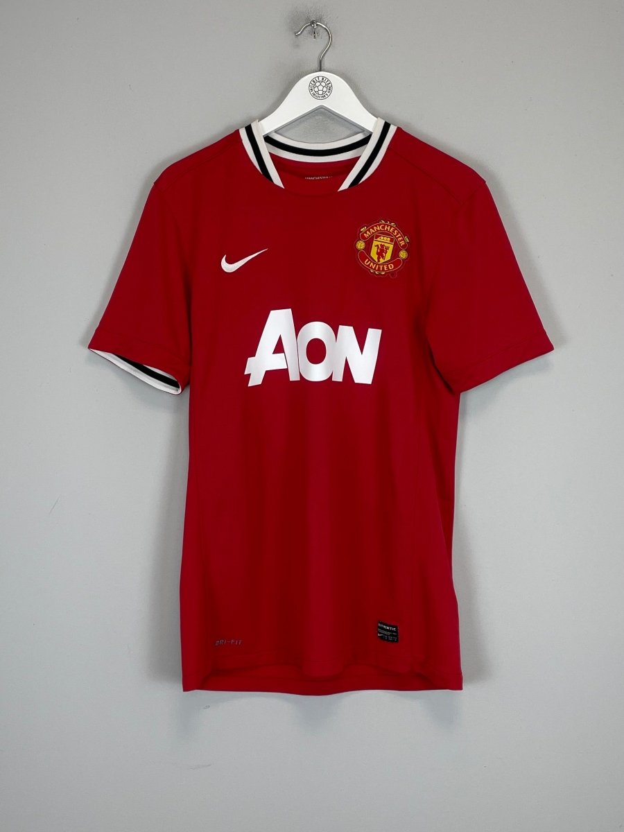 2011/12 MANCHESTER UNITED ROONEY 10 HOME SHIRT (M) NIKE - Cult Kits - Medium - Buy Vintage Football Shirts, Authentic Retro Football Shirts For Sale, Classic Football Shirts & Soccer Jersey