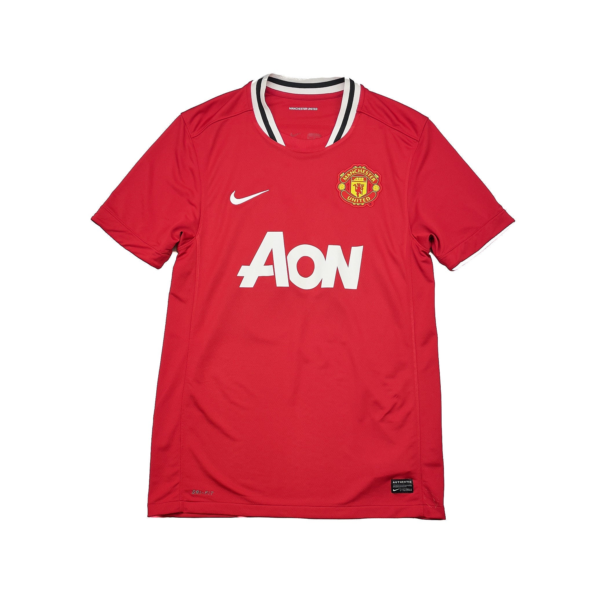 Buy 2011/12 Manchester United Rooney 10 Home Shirt (M) Nike ~ Free worldwide shipping ~ Authentic Vintage Football Shirts from Cult Kits