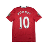 Buy 2011/12 Manchester United Rooney 10 Home Shirt (S) Nike ~ Free worldwide shipping ~ Authentic Vintage Football Shirts from Cult Kits