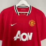 Shop 2011/12 MANCHESTER UNITED ROONEY #10 HOME SHIRT (XL) NIKE, classic football shirts, vintage football shirts & retro soccer jerseys at Cult Kits