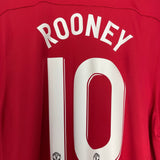 Shop 2011/12 MANCHESTER UNITED ROONEY #10 HOME SHIRT (XL) NIKE, classic football shirts, vintage football shirts & retro soccer jerseys at Cult Kits