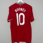 Shop 2011/12 MANCHESTER UNITED ROONEY #10 HOME SHIRT (XL) NIKE, classic football shirts, vintage football shirts & retro soccer jerseys at Cult Kits