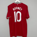 Shop 2011/12 MANCHESTER UNITED ROONEY #10 HOME SHIRT (XL) NIKE, classic football shirts, vintage football shirts & retro soccer jerseys at Cult Kits