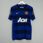Shop 2011/12 MANCHESTER UNITED VIDIC #15 AWAY SHIRT (L) NIKE, classic football shirts, vintage football shirts & retro soccer jerseys at Cult Kits