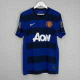 Shop 2011/12 MANCHESTER UNITED VIDIC #15 AWAY SHIRT (L) NIKE, classic football shirts, vintage football shirts & retro soccer jerseys at Cult Kits