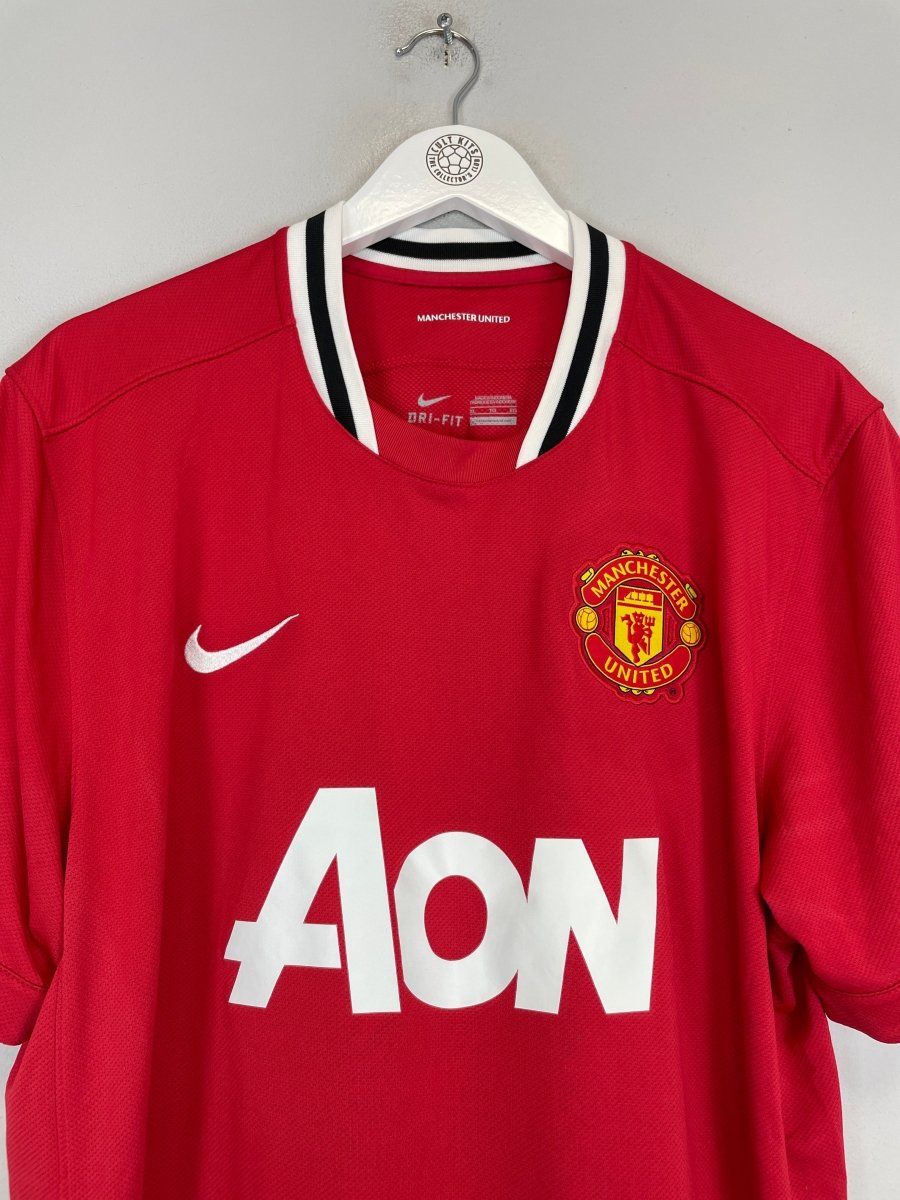 2011/12 MANCHESTER UNITED V.PERSIE 20 HOME SHIRT (XL) NIKE - Cult Kits - XL - Buy Vintage Football Shirts, Authentic Retro Football Shirts For Sale, Classic Football Shirts & Soccer Jersey