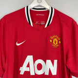 2011/12 MANCHESTER UNITED V.PERSIE 20 HOME SHIRT (XL) NIKE - Cult Kits - XL - Buy Vintage Football Shirts, Authentic Retro Football Shirts For Sale, Classic Football Shirts & Soccer Jersey