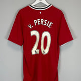 2011/12 MANCHESTER UNITED V.PERSIE 20 HOME SHIRT (XL) NIKE - Cult Kits - XL - Buy Vintage Football Shirts, Authentic Retro Football Shirts For Sale, Classic Football Shirts & Soccer Jersey