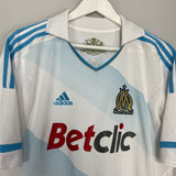 Shop 2011/12 MARSEILLE GIGNAC #10 HOME SHIRT (L) ADIDAS, classic football shirts, vintage football shirts & retro soccer jerseys at Cult Kits