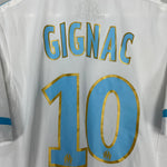 Shop 2011/12 MARSEILLE GIGNAC #10 HOME SHIRT (L) ADIDAS, classic football shirts, vintage football shirts & retro soccer jerseys at Cult Kits
