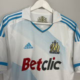 Shop 2011/12 MARSEILLE HOME SHIRT (M) ADIDAS, classic football shirts, vintage football shirts & retro soccer jerseys at Cult Kits