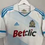 Shop 2011/12 MARSEILLE HOME SHIRT (S) ADIDAS, classic football shirts, vintage football shirts & retro soccer jerseys at Cult Kits