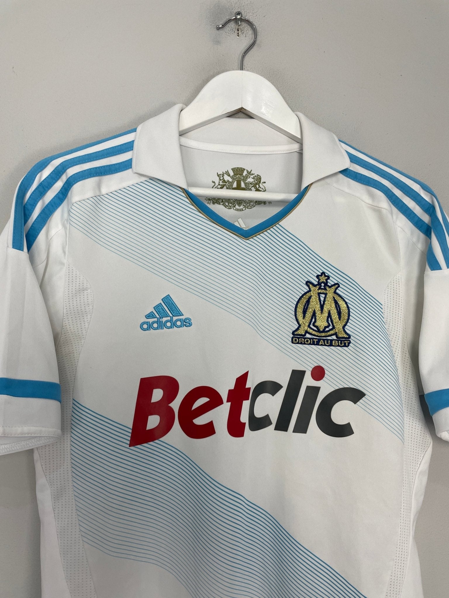 Shop 2011/12 MARSEILLE HOME SHIRT (S) ADIDAS, classic football shirts, vintage football shirts & retro soccer jerseys at Cult Kits
