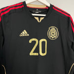 Shop 2011/12 MEXICO A.PULIDO #20 L/S *PLAYER ISSUE* AWAY SHIRT (L) ADIDAS, classic football shirts, vintage football shirts & retro soccer jerseys at Cult Kits