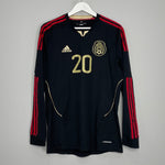 Shop 2011/12 MEXICO A.PULIDO #20 L/S *PLAYER ISSUE* AWAY SHIRT (L) ADIDAS, classic football shirts, vintage football shirts & retro soccer jerseys at Cult Kits