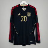 Shop 2011/12 MEXICO A.PULIDO #20 L/S *PLAYER ISSUE* AWAY SHIRT (L) ADIDAS, classic football shirts, vintage football shirts & retro soccer jerseys at Cult Kits