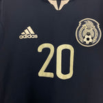 Shop 2011/12 MEXICO A.PULIDO #20 L/S *PLAYER ISSUE* AWAY SHIRT (L) ADIDAS, classic football shirts, vintage football shirts & retro soccer jerseys at Cult Kits
