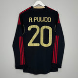 Shop 2011/12 MEXICO A.PULIDO #20 L/S *PLAYER ISSUE* AWAY SHIRT (L) ADIDAS, classic football shirts, vintage football shirts & retro soccer jerseys at Cult Kits
