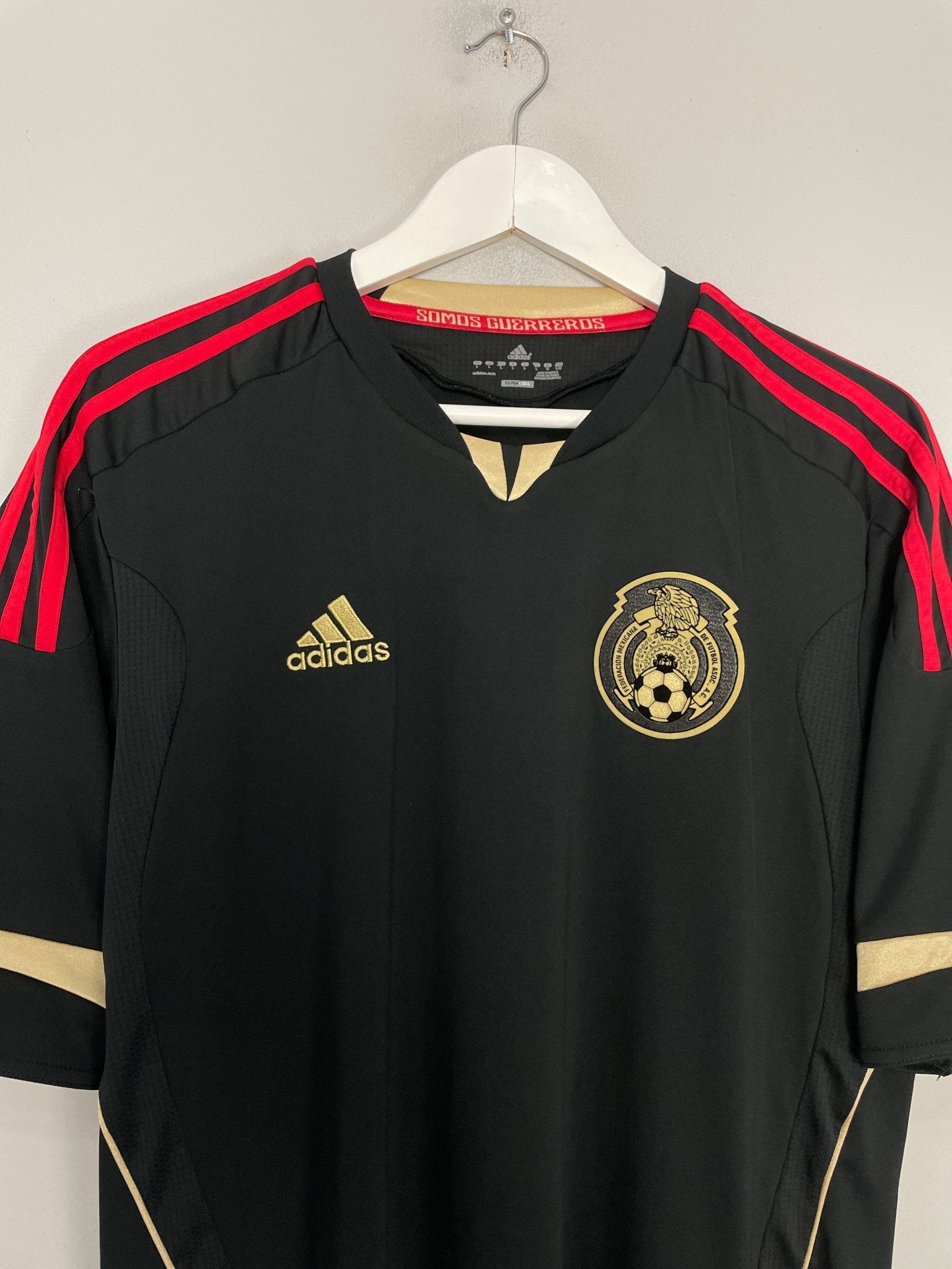 Shop 2011/12 MEXICO AWAY SHIRT (L) ADIDAS, classic football shirts, vintage football shirts & retro soccer jerseys at Cult Kits