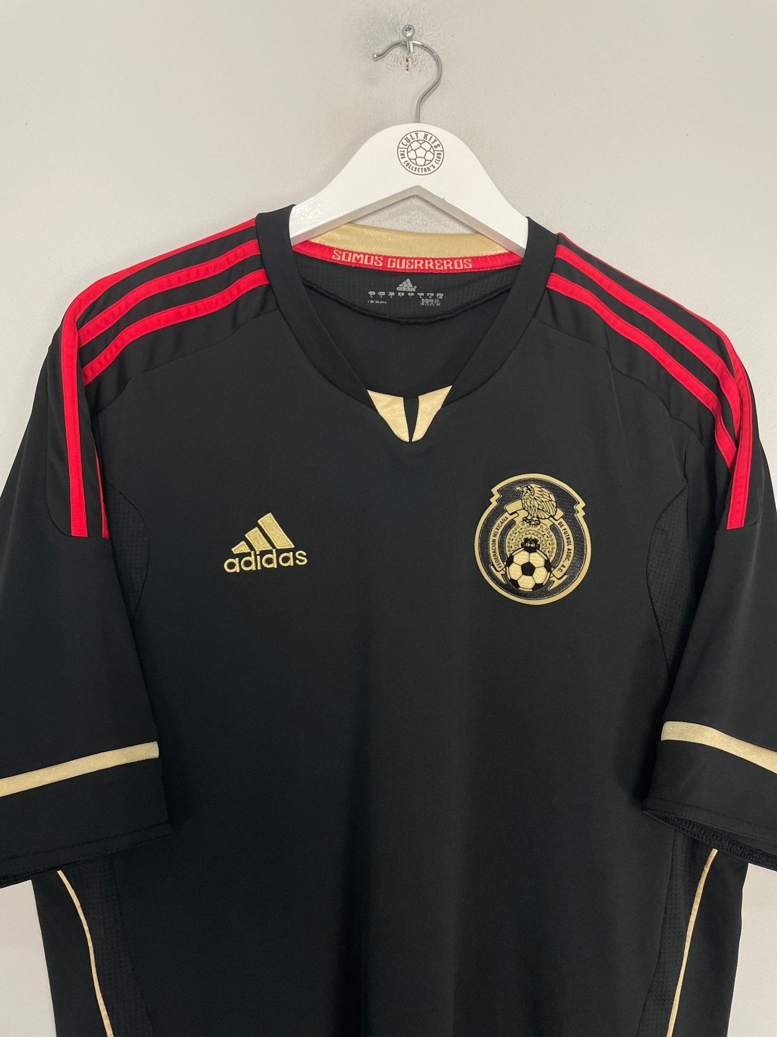 Shop 2011/12 MEXICO AWAY SHIRT (L) ADIDAS, classic football shirts, vintage football shirts & retro soccer jerseys at Cult Kits