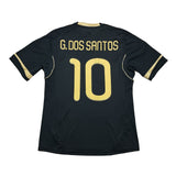 Buy 2011/12 Mexico Dos Santos 10 Away Shirt (M) Adidas ~ Free worldwide shipping available ~ Authentic Vintage Football Shirts from Cult Kits