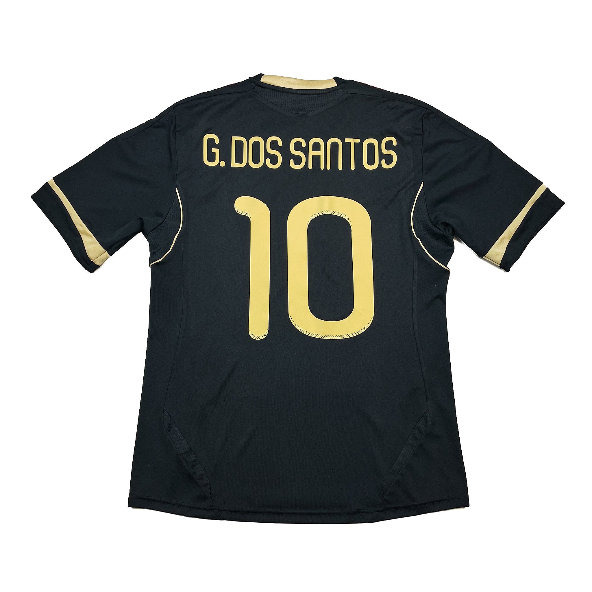 Buy 2011/12 Mexico Dos Santos 10 Away Shirt (M) Adidas ~ Free worldwide shipping available ~ Authentic Vintage Football Shirts from Cult Kits