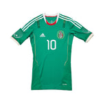 Buy 2011/12 Mexico Dos Santos 10 *Player Issue* Home Shirt (M) Adidas ~ Free worldwide shipping available ~ Authentic Vintage Football Shirts from Cult Kits