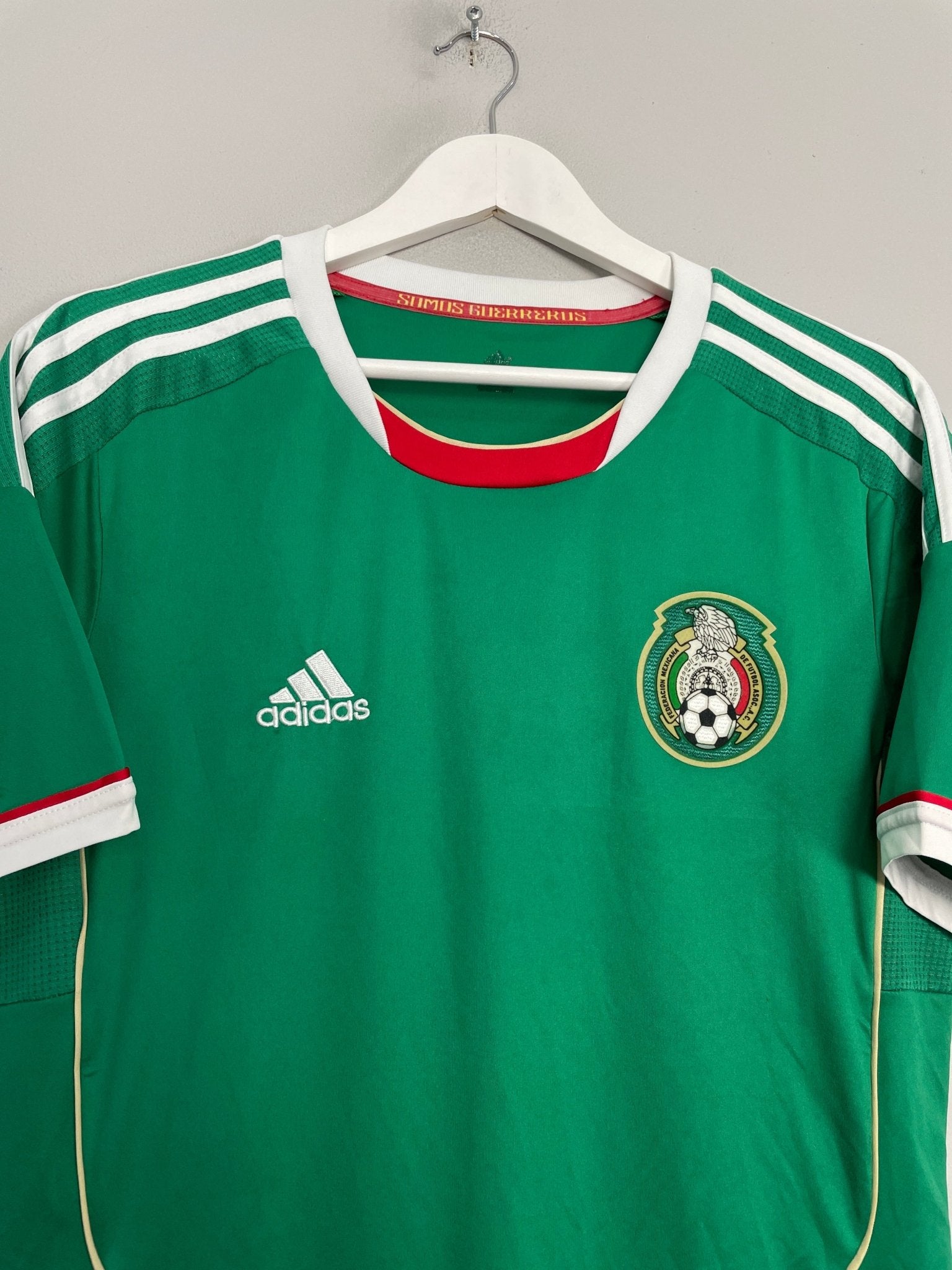 Shop 2011/12 MEXICO HOME SHIRT (S) ADIDAS, classic football shirts, vintage football shirts & retro soccer jerseys at Cult Kits