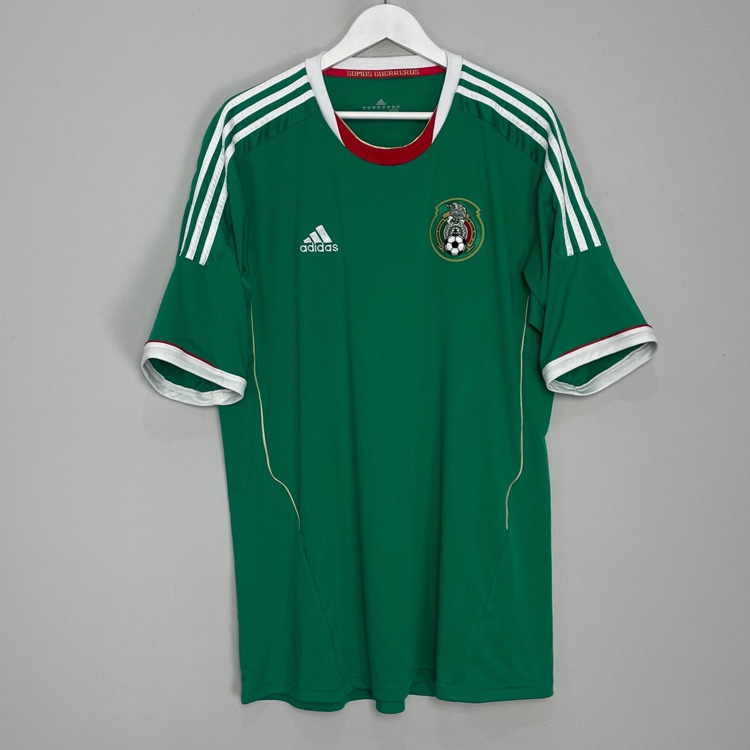 Shop 2011/12 MEXICO HOME SHIRT (XXL) ADIDAS, classic football shirts, vintage football shirts & retro soccer jerseys at Cult Kits