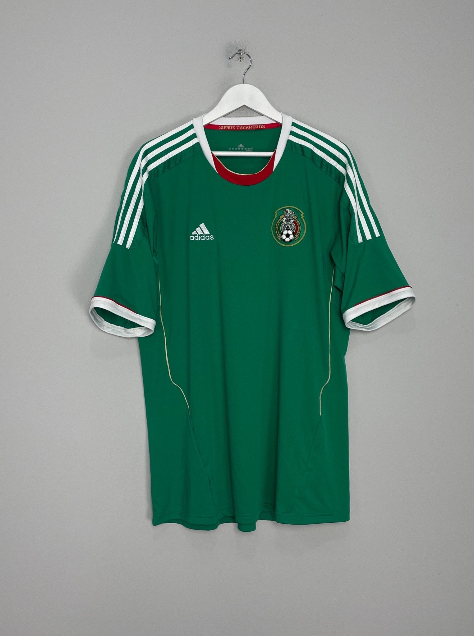 Shop 2011/12 MEXICO HOME SHIRT (XXL) ADIDAS, classic football shirts, vintage football shirts & retro soccer jerseys at Cult Kits