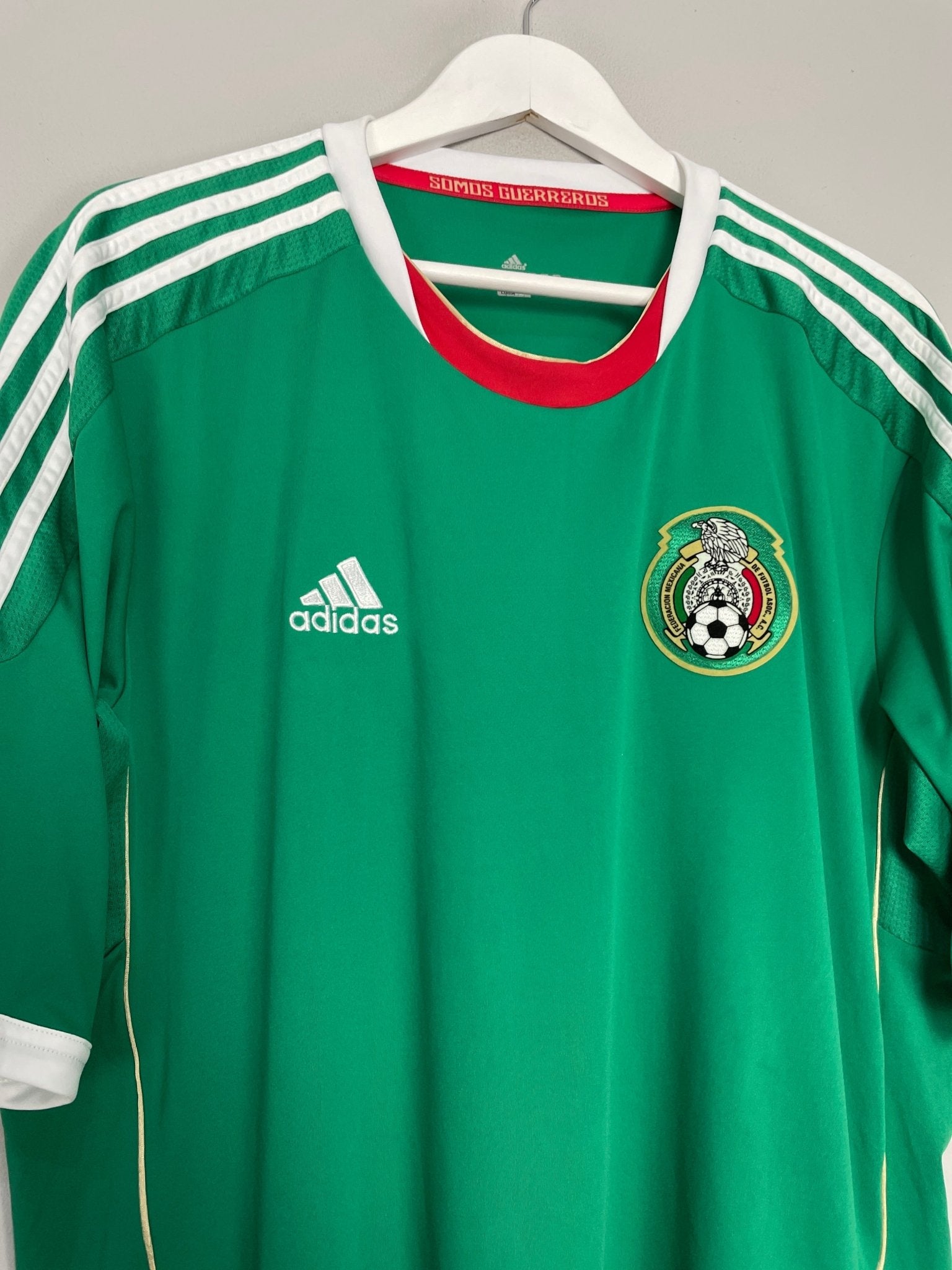Shop 2011/12 MEXICO HOME SHIRT (XXL) ADIDAS, classic football shirts, vintage football shirts & retro soccer jerseys at Cult Kits