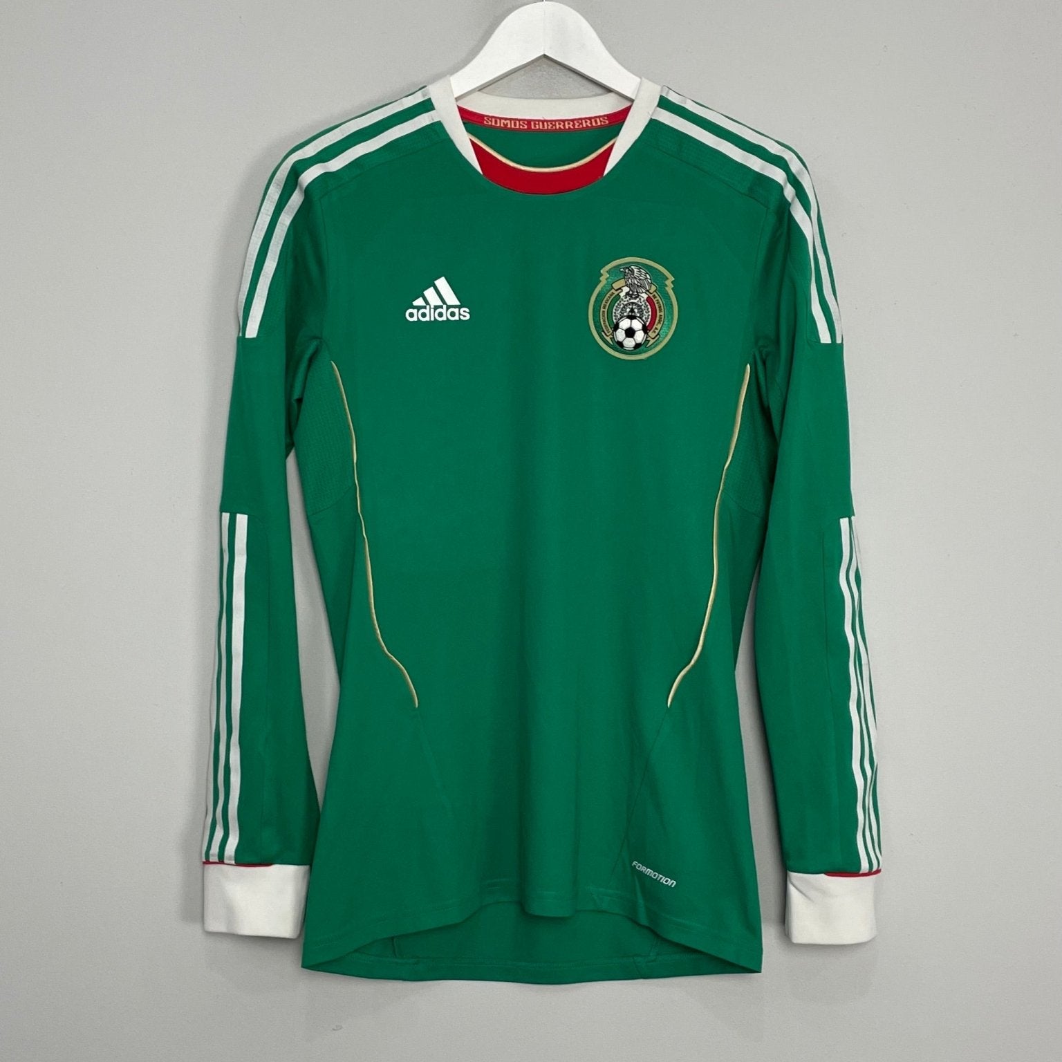 Shop 2011/12 MEXICO *PLAYER ISSUE* HOME SHIRT (M) ADIDAS, classic football shirts, vintage football shirts & retro soccer jerseys at Cult Kits