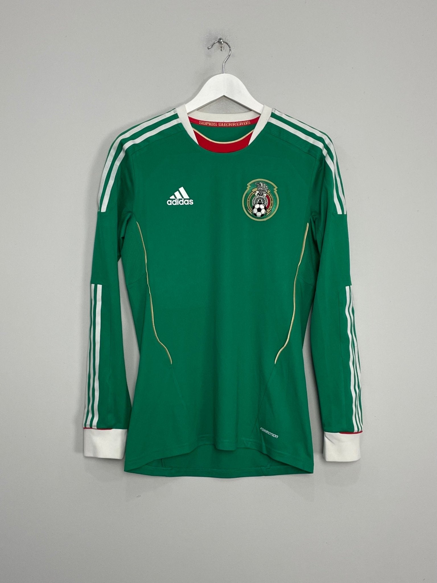 Shop 2011/12 MEXICO *PLAYER ISSUE* HOME SHIRT (M) ADIDAS, classic football shirts, vintage football shirts & retro soccer jerseys at Cult Kits