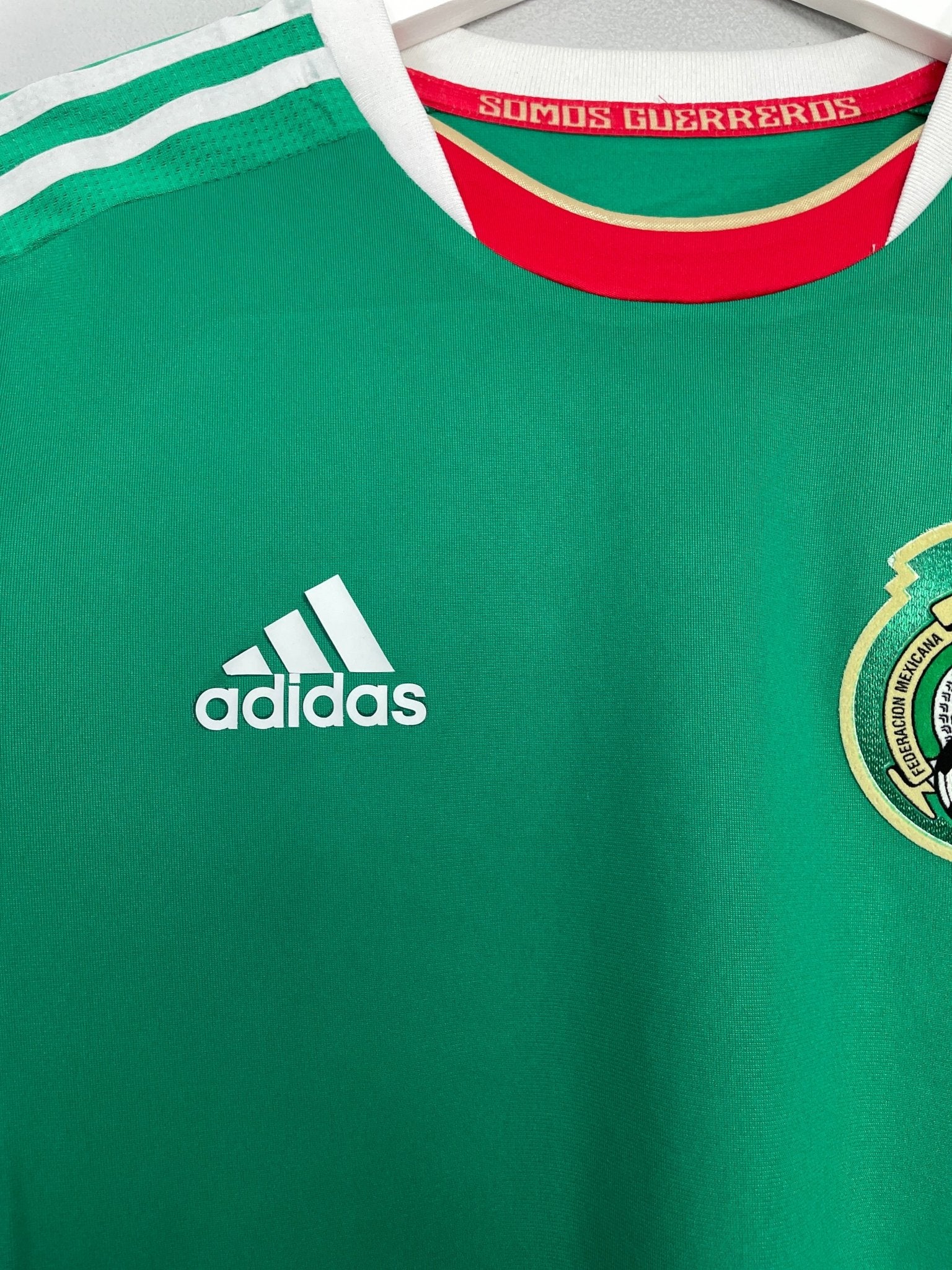 Shop 2011/12 MEXICO *PLAYER ISSUE* HOME SHIRT (M) ADIDAS, classic football shirts, vintage football shirts & retro soccer jerseys at Cult Kits