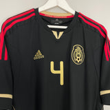 Shop 2011/12 MEXICO R.MARQUEZ #4 AWAY SHIRT (XL) ADIDAS, classic football shirts, vintage football shirts & retro soccer jerseys at Cult Kits