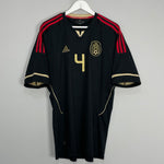 Shop 2011/12 MEXICO R.MARQUEZ #4 AWAY SHIRT (XL) ADIDAS, classic football shirts, vintage football shirts & retro soccer jerseys at Cult Kits